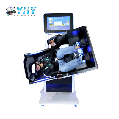 Jeux d'intérieur du simulateur VR du jeu VR 9D montagnes russes de réalité virtuelle de 360 ​​degrés