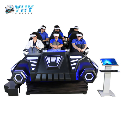 Machine de jeu immersive de la vibration VR 9D de simulateur d'arcade de 6 joueurs VR