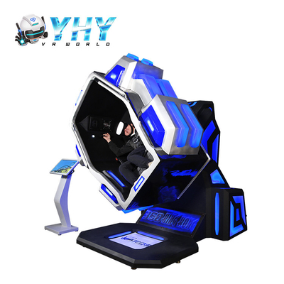 simulateur de montagnes russes de réalité virtuelle tournant du simulateur 360 Kingkong du jeu 9D VR