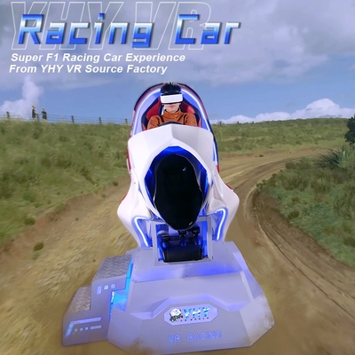 jeux de courses de voitures du parc aquatique VR de simulateur de moto de la réalité virtuelle 2.5KW