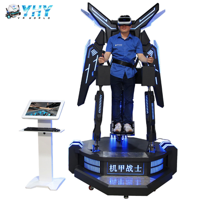 Machine en acier volante commerciale de jeu de joueur du thème un de l'arcade 9D VR Flight Simulator