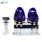 Simulateur de chaise d'oeufs des montagnes russes VR du cinéma 360 des vidéos VR de jeu du parc à thème 9D