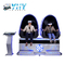 Double chaise à jetons d'oeufs du simulateur 9D VR 3 DOF avec le panneau de 21 pouces