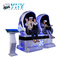 2 simulateur multijoueur de chaise de réalité virtuelle de cinéma d'oeufs du joueur 9D VR pour l'adulte et les enfants