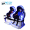 2 sièges VR Egg Chair à jetons 3 DOF 9D Simulateur Cinéma