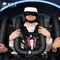3 joueurs 360 720 1080 simulateur de montagnes russes de machine de jeu de 9D VR