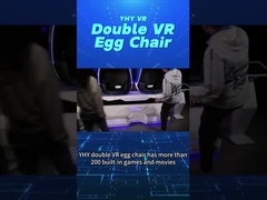 Chaise œuf VR YHY Cinéma 9D Réalité Virtuelle Aire de jeux intérieure