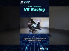 YHY-01.129 Simulateur de conduite de voiture VR avec écran 3DOF 3 HD