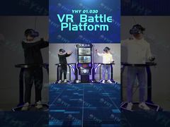 YHY-01.030 Plateforme de combat VR pour 2 joueurs, machine de jeu de compétition de tir