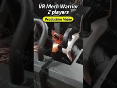 01.107 simulateur de tir de jeu d'expérience de plate-forme de 9D VR avec 2 joueurs