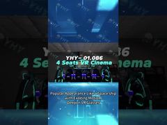 01.086 Cinéma 4 sièges 9D VR avec 200 jeux