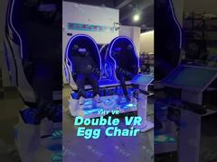01,085 équipement interactif de jeu du jeu VR du simulateur 360° de chaise d'oeufs de 9D VR