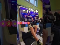 Montagnes russes de réalité virtuelle de simulateur des doubles sièges YHY-01.064 VR 360