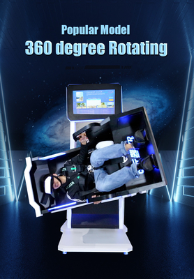 Simulateur virtuel de montagnes russes de 360 degrés