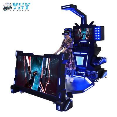 Parc d'attractions VR dansant le simulateur de jeu de tir d'Arcade Machine 220V VR