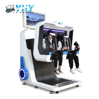 le cinéma de 5000W 9D tournant le simulateur de VR 360 avec de doubles sièges apportent le double revenu