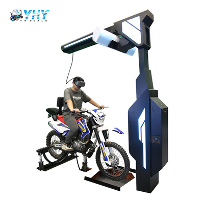Simulateur de moto VR de course 6 joueurs Moto Machine de jeu de réalité virtuelle