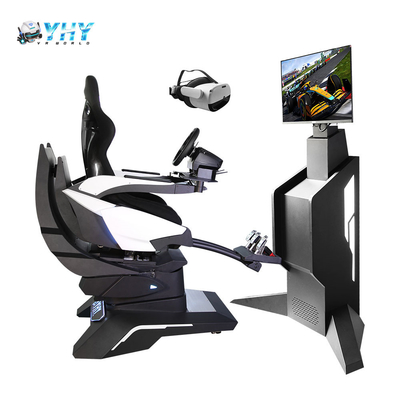 220V 9D VR Simulateur de course Alloy d'aluminium Volant de conduite Arcade machine de jeu