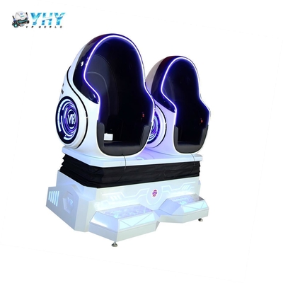 Fabricant de Guangzhou, cinéma VR, fauteuil à deux places, dynamique 3 DOF, réalité virtuelle, fauteuil œuf