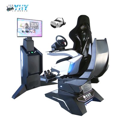 Simulateur de conduite automobile VR d'attractions de réalité virtuelle en promotion avec 3DOF et 3 écrans HD