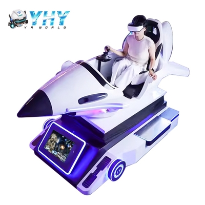 Simulateur de vol de réalité virtuelle VR Machine de jeu d'avion avec joystick Shooting Arcade Gaming