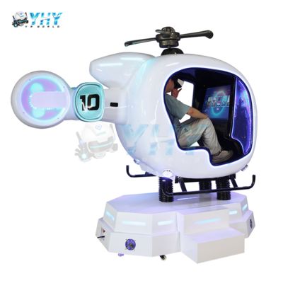 Nouveau design de centre commercial Jeux de tir palpitants Équipement de vol 9D VR 360 Simulateur d'hélicoptère pour enfants