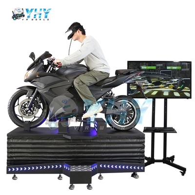 Simulateur de course VR électrique super attrayant, moto VR pour aires de jeux de centres commerciaux