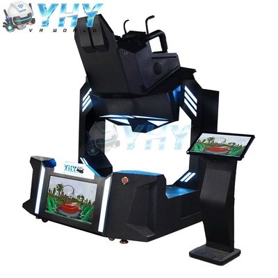 Immersive VR 360 720 Game Machine Roller Coaster Flight One Seat Chair Equipment Guangzhou Factory Wholesale 