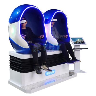 Amusement Vr Game Machine 9d Vr Egg Chair Cinéma Roller Coaster Réalité virtuelle 2 sièges Egg Chair