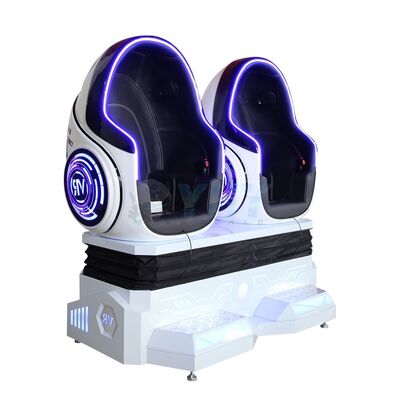 2 joueurs VR Cinéma Réalité virtuelle 2 sièges Cinéma VR Chaise à œufs pour la fête de jeu