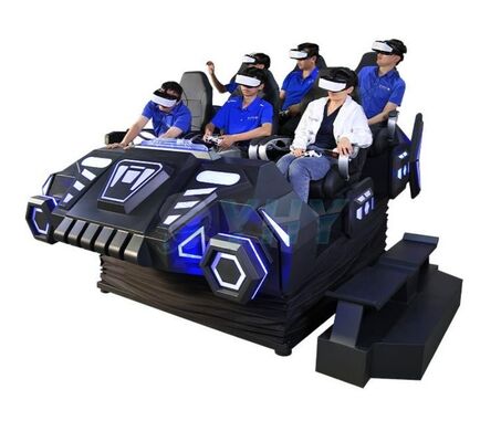 7D 9D 12D Cinéma Voador VR Machine de jeu de réalité virtuelle volante 6 sièges Cinéma Dynamique de jeu VR Simulateur de vol