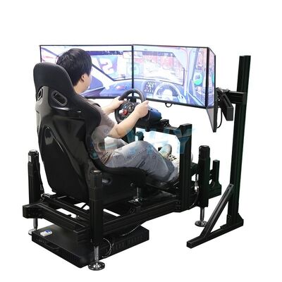 Poste de pilotage de simulateur de course - Cockpit de course avec siège pour PC Logitech G29