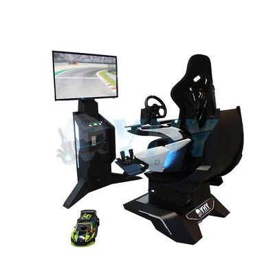 Simulateur de course AR commercial avec 42 écrans pour des lieux à fort engagement