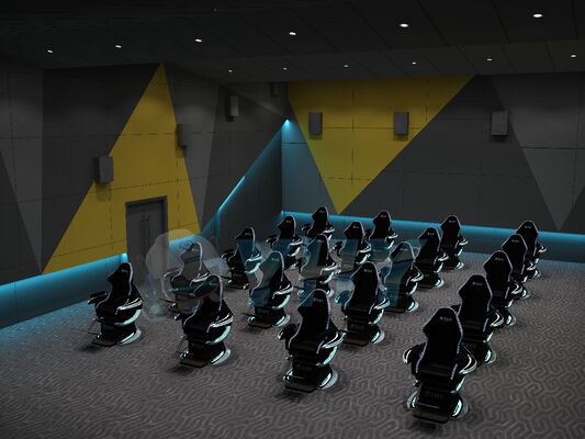 YHY Ultimate Crossing 2 Cinéma Dynamique VR 9D avec Siège à Rotation 360 Degrés Mode Opérationnel Rapide et Économique