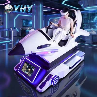 Système de simulation de réalité virtuelle de vente chaude Simulateur de vol Cockpit Avion 9d VR Simulateur de réalité virtuelle Machine