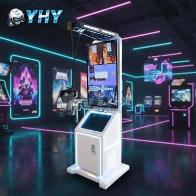 Simulateur VR 9D, jeux de combat avec pistolet de réalité virtuelle, tir à pied, maison, école, aéroport, à des fins éducatives, PC, métal et acier