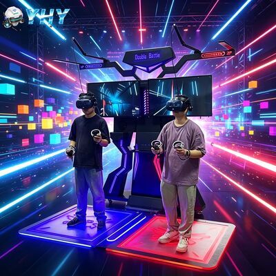 Simulateur VR Réalité virtuelle Machine extrême Deux joueurs Marcher dans l'espace Interactif Centre commercial Intérieur Extérieur