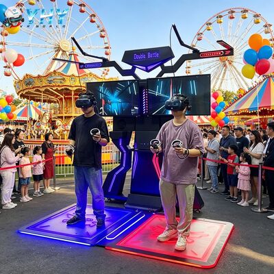 Simulateur de marche en réalité virtuelle pour 2 joueurs, pour la maison et l'éducation, tapis roulant d'arcade VR Walker