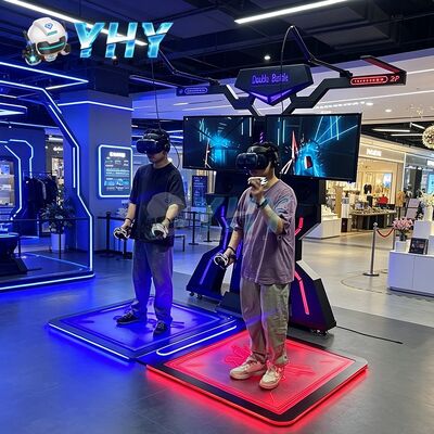 Guangzhou Game Park Chine Jeux de bataille 2 joueurs Espace VR FPS Simulateur de jeu VR Arena