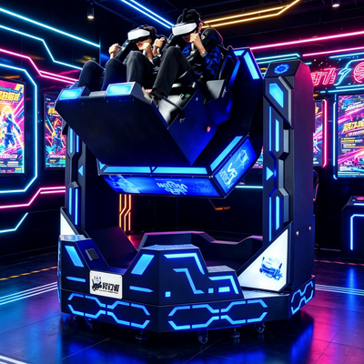 Double joueur 1080 degrés de rotation VR Iron Warrior 360 720 1080 Chaise en mouvement Machine d'arcade de réalité virtuelle