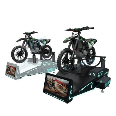 Commercial 4kw Vr Mountain Off-road Motor Racing Simulator With Full Dynamic Motion Platform