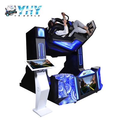 Simulateur de pendule à 720 degrés tirant sur un simulateur de chaise de réalité virtuelle
