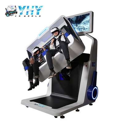 5.0kw VR 360 Simulator VR Game Machine 2 Seats 9d VR Chair Motion Simulator For Theme Park