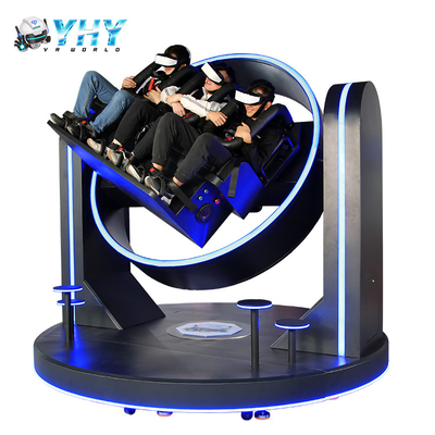 Parc d'attractions 1080 rotation 9D VR Machine Simulateur de montagne russe virtuelle