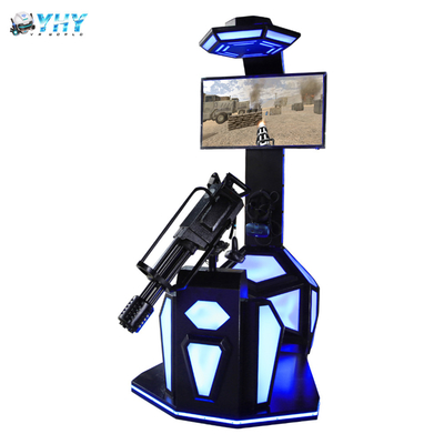 Plate-forme de mouvement de Gatlin Zombie Shooting Headset Standing de simulateur du parc aquatique 9D VR