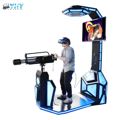 150kg nouvelle machine de combat de tir interactive de jeu des parcs à thème 9d Gatling de la machine VR