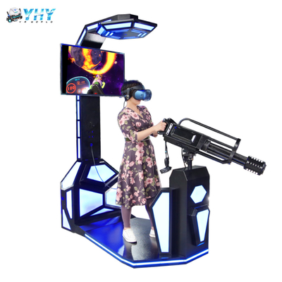 écran de la machine 42inch de jeu de Gatling de simulateur de réalité virtuelle de simulateur de 1000w 9D VR