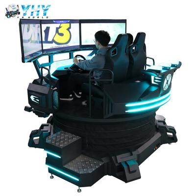 Sièges 3DOF VR du parc d'attractions 2 conduisant le simulateur de jeux