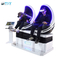 Jeux d'intérieur sièges du cinéma 3 DOF de chaise d'oeufs du simulateur 9d Vr de 360 degrés doubles