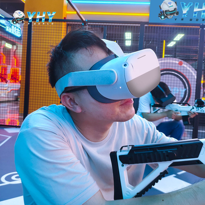 YHY lance un nouveau simulateur de tir VR à 4 joueurs avec 360 Roam gratuit et jeux multijoueurs